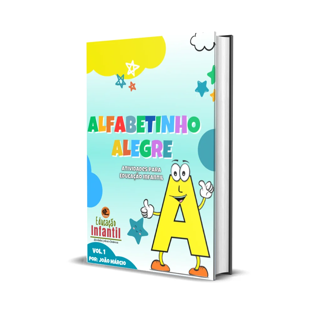 Ebook Alfabetinho Alegre - Atividades para Educação Infantil Vol. 1 |